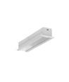 2m aluminiumprofil SMART-IN16 BC3/U4 - Obehandlad aluminium, inbyggd, LED-skena