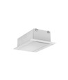 2m aluprofilskena PHIL RECESSED C10 - Obehandlad aluminium, infälld, LED-list