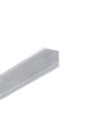 1m aluminiumprofil CABI12 DUO E - Obehandlad aluminium, hörn, LED list