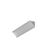 2m aluminiumprofil CABI12 DUO E - Anodiserad, hörn, LED-skena