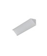 2m aluprofil CABI12 DUO E - Obehandlad aluminium, hörn, LED-skena