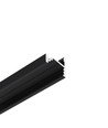 2m aluprofil CORNER10.V2 A1C/U1 - Svart anodiserad, hörn, LED-skena