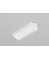 1m aluprofil CORNER12.V2 EF/U - Vitlackerad, hörn, LED skena