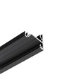 1m aluprofil CORNER14 EE7F/TY - Svart anodiserad, hörn, LED-skena
