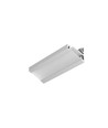 1m aluprofil CORNER14 EE7F/TY - Anodiserad, hörn, LED skena