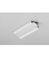 2m aluprofil CORNER14 EE7F/TY - Vitlackerad, hörn, LED skena