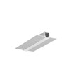 1m aluprofil HIDE10 C4 - Anodiserad, inbyggnad, LED-skena