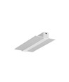 1m aluprofil HIDE10 C4 - Anodiserad, inbyggnad, LED-skena