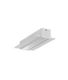 1m aluprofil LINEA-IN20 TRIMLESS EE7F - Obelagd aluminium, infälld, LED-skena