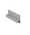 2m aluprofil OMNI10 AC2 - Anodiserad, inbyggnad, LED skena