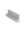 1m aluprofil OMNI10 AC2 - Anodiserad, inbyggnad, LED-skena