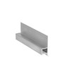 2m aluprofil OMNI10 AC2 - Obehandlad aluminium, insparkling, LED-skena