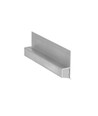 2m aluprofil OMNI10 AC2 - Obehandlad aluminium, insparkling, LED-skena