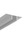 2m Alu-profil PLANE14 IN BC3 - Obehandlad aluminium, inbyggnad, LED-skena