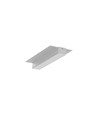 2m Alu-profil PLANE14 IN BC3 - Obehandlad aluminium, inbyggnad, LED-skena