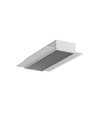1m aluminiumprofil VARIO30-04 ACDE-9 - Anodiserad, inbyggnad, LED-skena