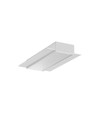 2m aluminiumprofil VARIO30-04 ACDE-9 - Obelagd aluminium, inbyggnad, LED-skena