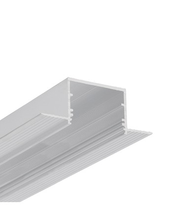 2m aluprofil VARIO30-05 ACDE-9 - Obehandlad aluminium, insparkling, LED-skena