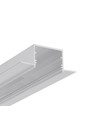 2m aluprofil VARIO30-05 ACDE-9 - Obehandlad aluminium, insparkling, LED-skena