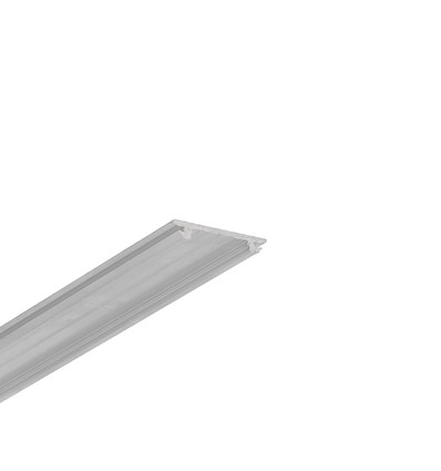 2m aluprofil ARC12 CD/U5 - Obehandlad aluminium