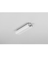 2m aluminiumprofil PEN12 CJ - Vitlackad