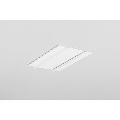 1m monteringsprofil WALLE12 - Vitlackerad