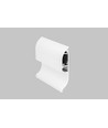 2m aluprofil SKIRT10 AC2/Q9 - Vit lackerad
