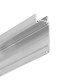 2m aluprofil WALLE12 BCD - Obehandlad aluminium