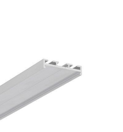 2m tillbehörsprofil COMBO30-02 Q9 - Obehandlad aluminium