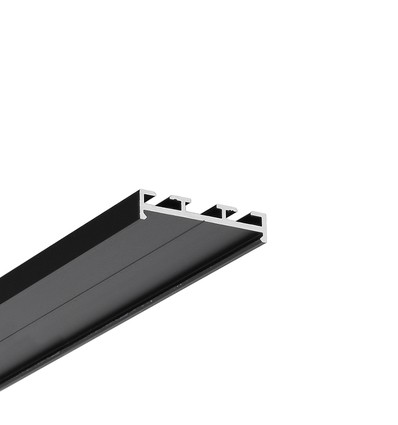 2 m tillbehörsprofil COMBO30-02 Q9 - Svart anodiserad