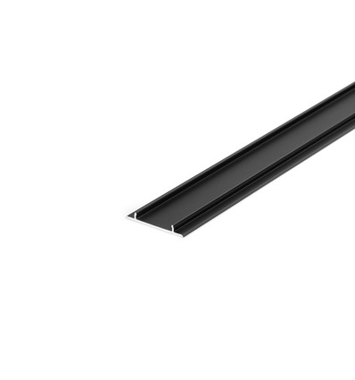 2 m monteringsprofil VARIO30-10 - Svart anodiserad