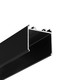 1m profil för strömtillförsel VARIO30-08 - Svart anodiserad