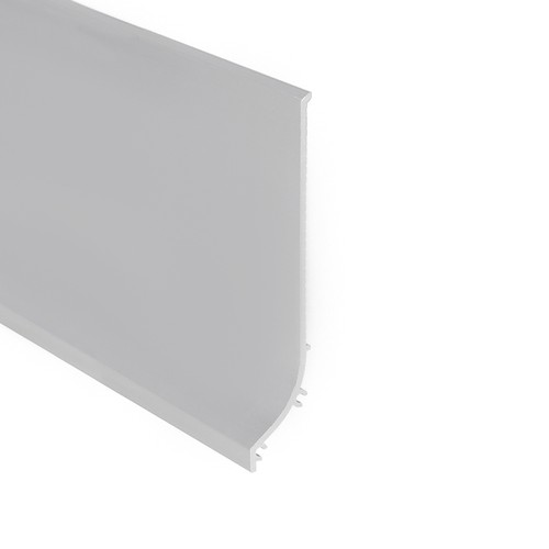 1m avslutningsprofil BASE - Obehandlad aluminium