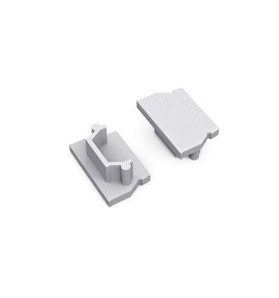 ändstycke UNI12 GEN2 - Silverfärgad