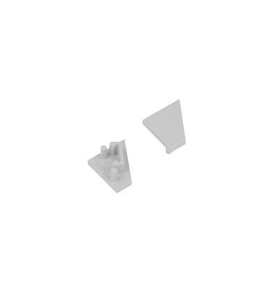 ändstycke CORNER10.V2 - Grå
