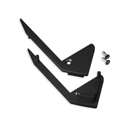 1 st. ändstycke UP-BOLD12 - Svart