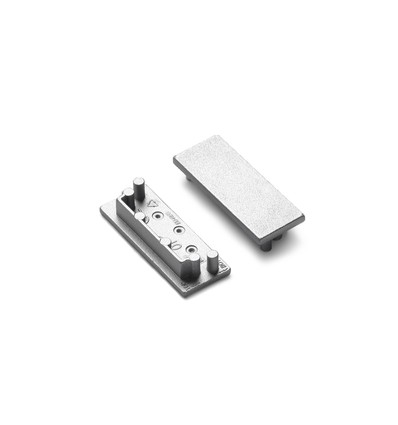 ändstycke VARIO30-01 - Silverfärgad
