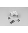 Profilsamlare WALLE12 90GRAD - Vit lackerad