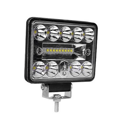 16W LED, 10-30V - Kallvit, arbetsbelysning, bil, lastbil, traktor, släpvagn, utryckningsfordon