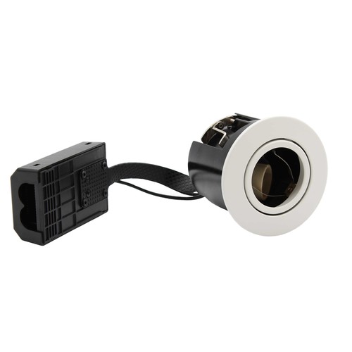 GU10 infälld spotlight Inno88 - Mattvit, IP44, godkänd för installation i isolering