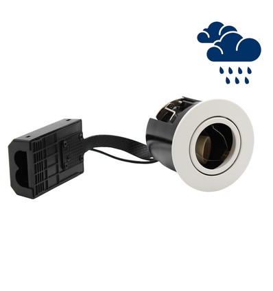 LEDlife downlight Inno88 Utomhusbruk - GU10, Vit, IP44, godkänd i isolering