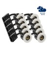 10 st LEDlife downlight Inno88 Utomhusbruk - GU10, Vit, IP44, godkänd i isolering
