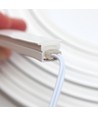 5m AnyCut Neon Flex 10x10 Varm vit LED strip - 7,5W/m, 12V, Ingen klippavstånd