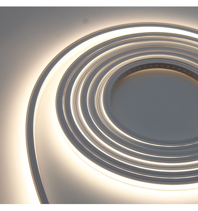 5m AnyCut Neon Flex 10x10 Neutral vit LED strip - 8,5W/m, 12V, Ingen klippavstånd