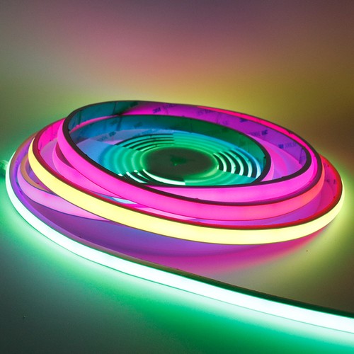 5m 21W/m Neon RGBIC COB LED-strip - 24V DC, IP67, 720 LED per meter