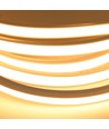 5m AnyCut Neon Flex 10x10 Varm vit LED strip - 7,5W/m, 12V, Ingen klippavstånd