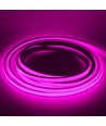 5m AnyCut Neon Flex 10x10 Lila/Pink LED strip - 8W/m, 12V, Ingen klippavstånd