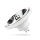 Spectrum 10W vit LED-spot - AR111, dimbar, GU10, 20°, 230v, 3000K