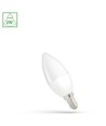 C37 E14 1W - LED kronljuslampa, 230V, kallvit, Spectrum