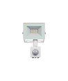 Noctis Lux 4 strålkastare 10W - kallvitt, 230V, IP44, 94x150x53mm, vit, PIR-sensor